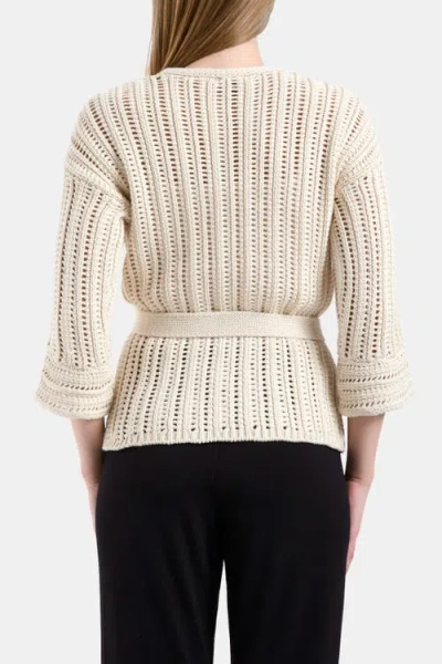 Capsule 121 The Probe Cardigan In Cream