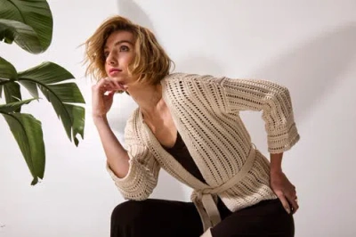 Capsule 121 The Probe Cardigan In Cream