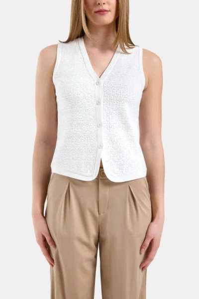 Capsule 121 The Matthews Sweater In Chalk