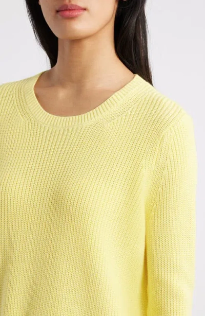 525 Emma High-low Sweater In Lemon Meringue
