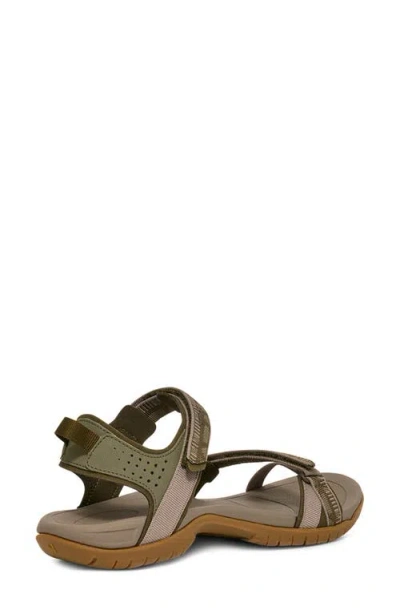 Teva Women's Verra Sandals In Archive Criss Cross Olive
