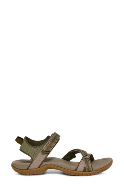 Teva Women's Verra Sandals In Archive Criss Cross Olive