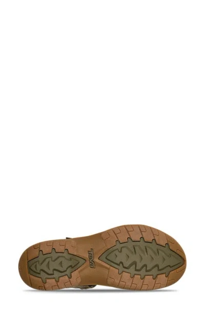 Teva Women's Verra Sandals In Archive Criss Cross Olive