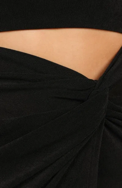 Petal And Pup Petal & Pup Scarlette Halter Dress In Black