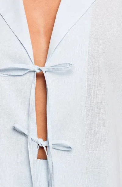 Petal And Pup Petal & Pup Aaliyah Cotton Shorts In Blue