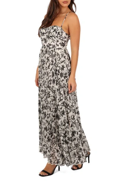 Petal And Pup Petal & Pup Achanti Floral Pleated Maxi Dress In Multi