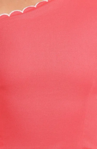 Petal And Pup Petal & Pup Amani One-shoulder Cotton & Ramie Maxi Dress In Multi