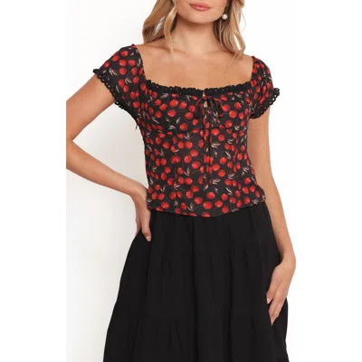 Petal And Pup Petal & Pup Wello Bustier Top In Red