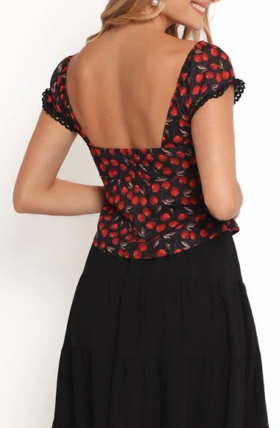Petal And Pup Petal & Pup Wello Bustier Top In Red