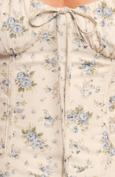 Petal And Pup Petal & Pup Tiarna Lace Up Back Sleeveless Maxi Dress In Neutral