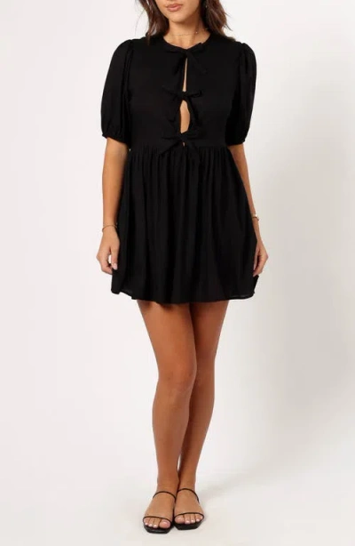 Petal And Pup Petal & Pup Harlyn Minidress In Black