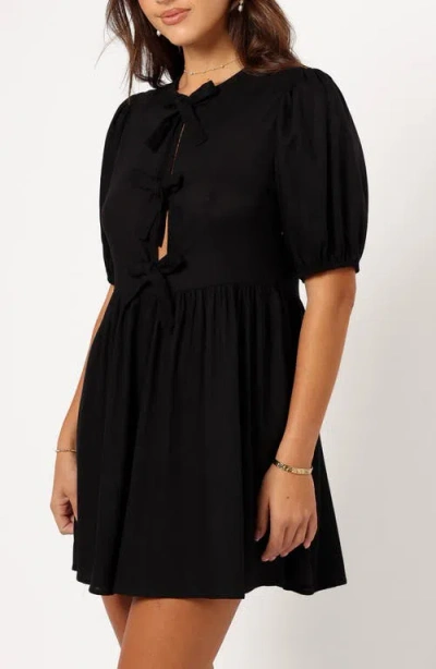 Petal And Pup Petal & Pup Harlyn Minidress In Black