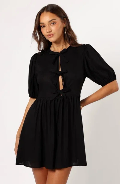 Petal And Pup Petal & Pup Harlyn Minidress In Black