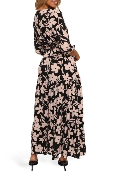 Petal And Pup Petal & Pup Kelda Floral Maxi Dress In Brown
