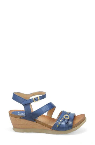 Miz Mooz Sophee Wedge Sandal In Navy