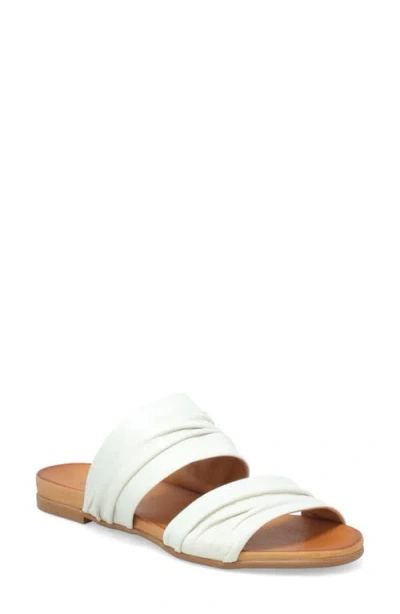 Miz Mooz Tevin Slide Sandal In Cream