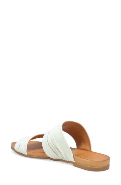 Miz Mooz Tevin Slide Sandal In Cream