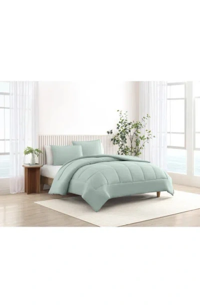 Ugg (r) Devon Comforter & Sham Set In Sky Gray