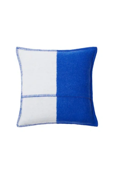 Burberry Ekd Wool Cushion In Knight