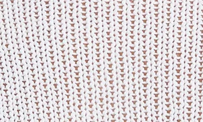 Vince Coated Cotton Pullover In Night Lake In Optic White