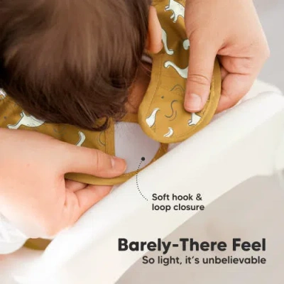 Keababies 3-pack Presto Waterproof Bibs In Mesozoic