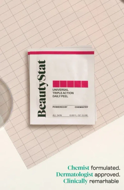 Beautystat Universal Triple Action Peel Pads 10-pack In No Color