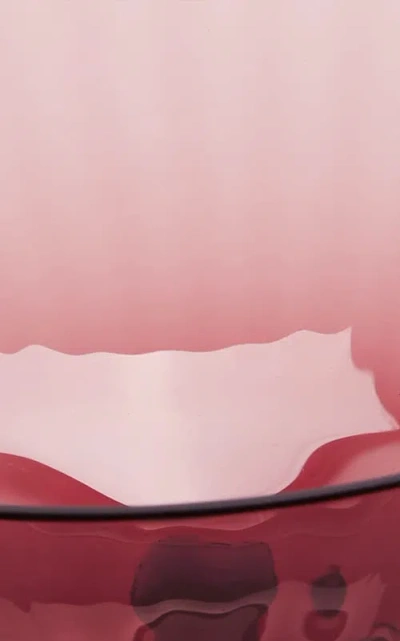 La Doublej Set Of 2 Champagne Glasses In Viola Purple