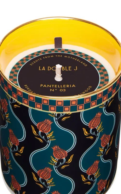 La Doublej Candlelight And Scents Multicolor Uni In Pantelleria Multicolor