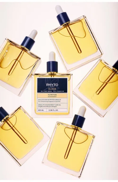 Phyto Nourishment Absolute Nourishment Care Oil Pre-shampoo Elixir In No Color