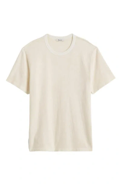 Madewell Garment-dyed Allday Crewneck Pocket Tee In Lighthouse