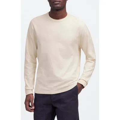 Madewell Long Sleeve Heavyweight Slub Cotton T-shirt In Neutral