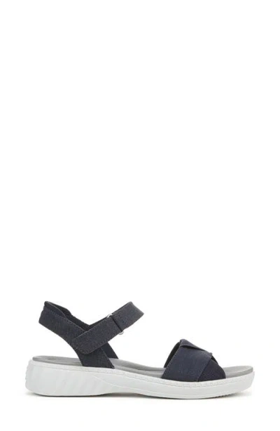 Bzees Lifestride Lane Sandal In Navy