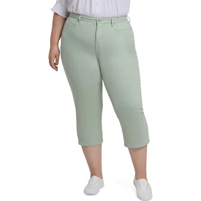 Nydj Joni High Rise Relaxed Capri Jeans In Tomatillo