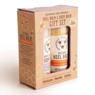 Savannah Bee Company Heel And Body Balm Gift Set