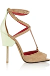 GIVENCHY Marzia Suede And Leather Sandals