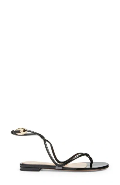 Gianvito Rossi Black Mamba Heeled Sandals 85 In Brown