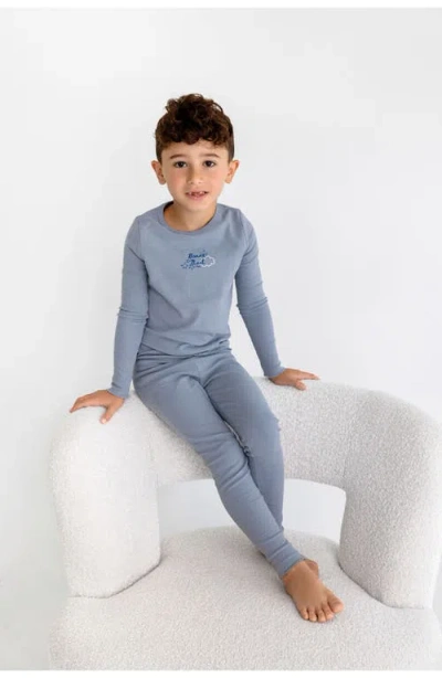 Pouf Bonne Nuit Pj In Dusty Blue