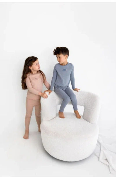 Pouf Bonne Nuit Pj In Dusty Blue