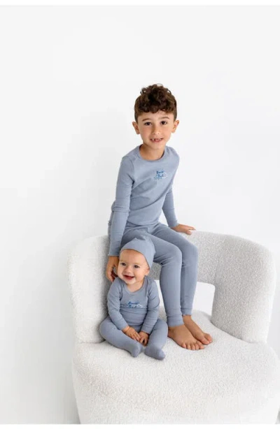 Pouf Bonne Nuit Pj In Dusty Blue