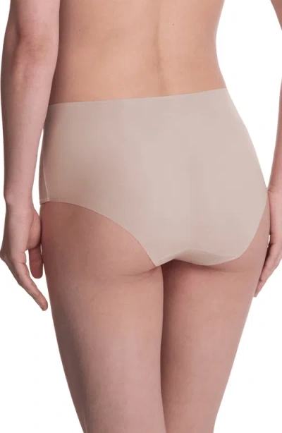 Natori Cloud Comfort Smoothing Brief In Lt. Mocha