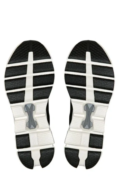 On Cloud X 4 Trainers In Black/asphalt