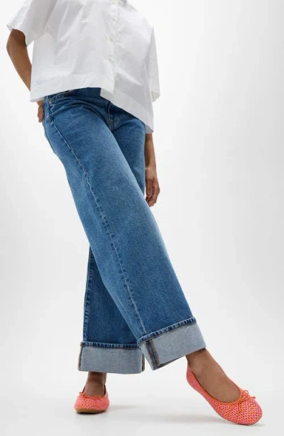 Fitflop Delicato Woven Mary Jane Flat In Multi