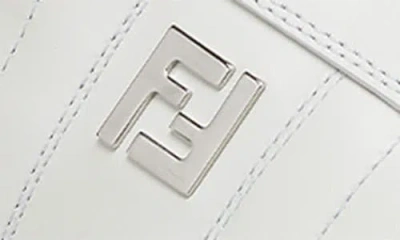 Fendi Valentino Garavani Multicolor Fabric And Mesh True Act Sneakers In White