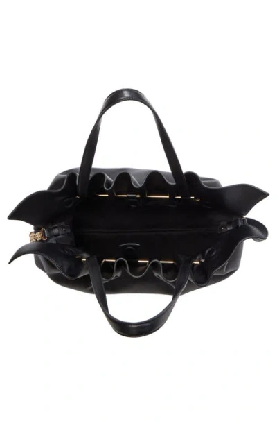 Ferragamo Women's Soft-bag Small Leather In Nero
