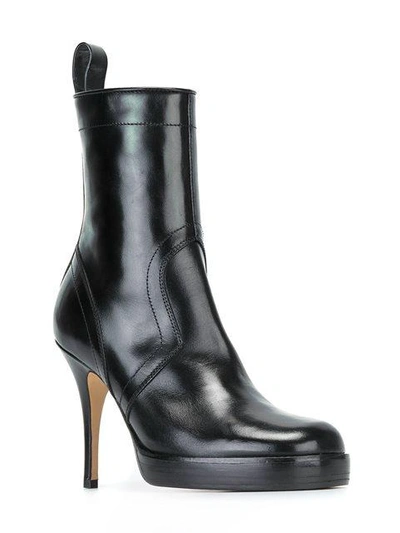 Shop Rick Owens - Platform Boots  In Black