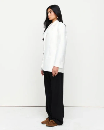 Romy Gemini Blazer In White