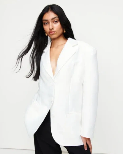 Romy Gemini Blazer In White