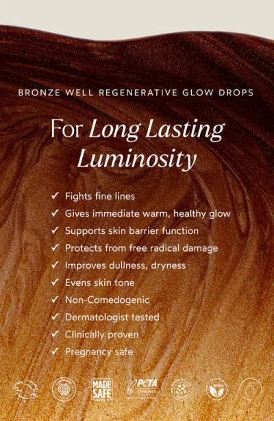 True Botanicals Bronze Well Regenerative Glow In No Color