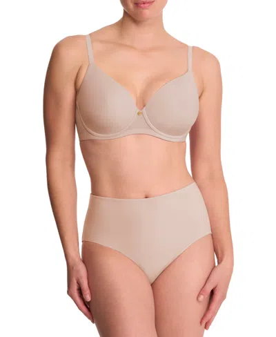 Natori Cloud Comfort Underwire Back Smoothing Bra In Lt. Mocha