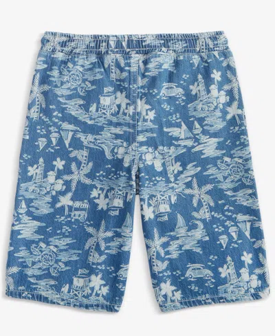 Macy's Epic Threads Little & Big Boys Pull-on Printed Cotton Shorts, Exclusively At  In Shore Wash